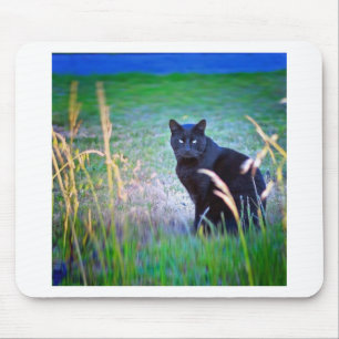 Tapis De Souris Chat noir