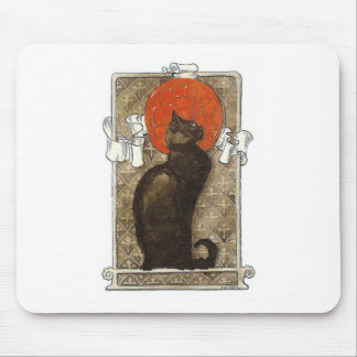 Tapis De Souris Chat noir - Art Nouveau - Theophile Steinlen