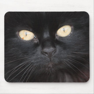 Tapis De Souris Chat noir Mousepad