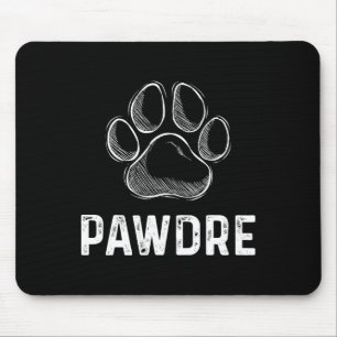 Tapis De Souris Chat Ou Chien Papa Fête des pères Hommes Pawdre Ca