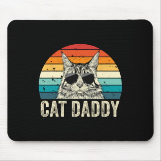 Tapis De Souris Chat Papa Vintage Distorti Maine Coon Papa Chat