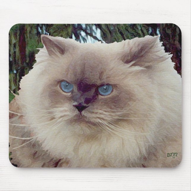Tapis De Souris Chat Persan Himalayen (Devant)