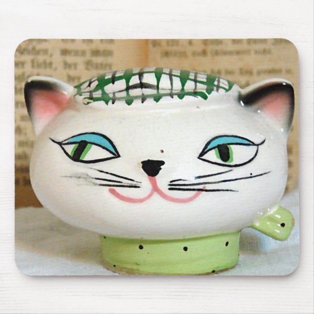Tapis De Souris Chat Salt Shaker de 1958 (Devant)