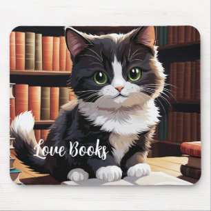 Tapis De Souris Chat temps de lecture