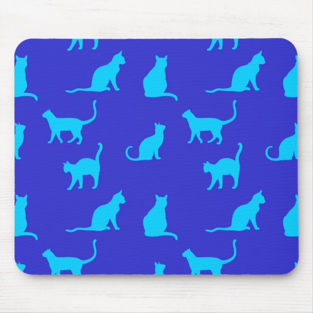 Tapis de souris chat vibrant (Devant)