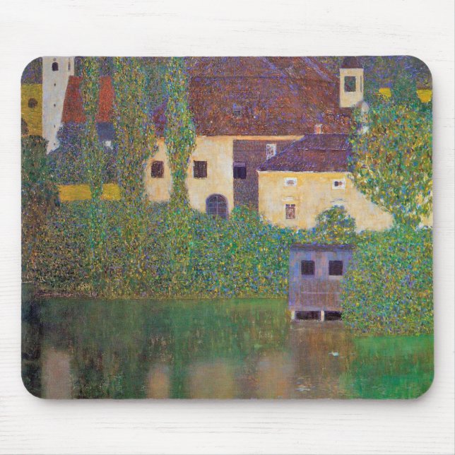 Tapis De Souris Château aquatique, Gustav Klimt (Devant)