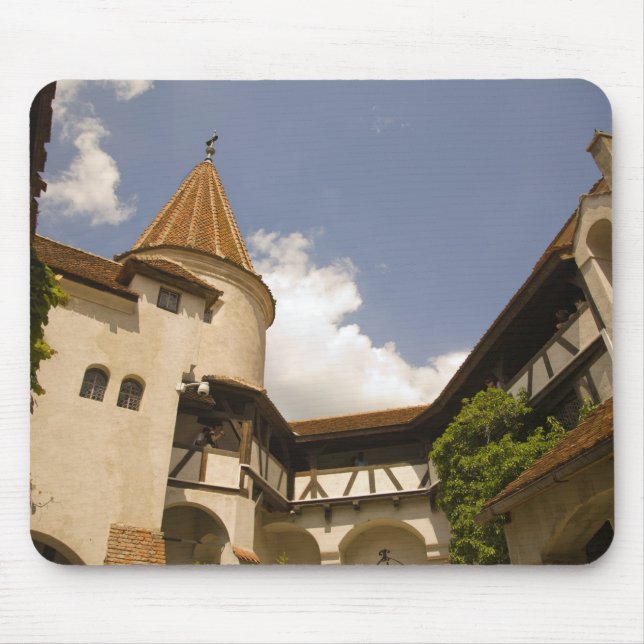 Tapis De Souris Château de Bran du 13e siècle (château de Dracula) (Devant)