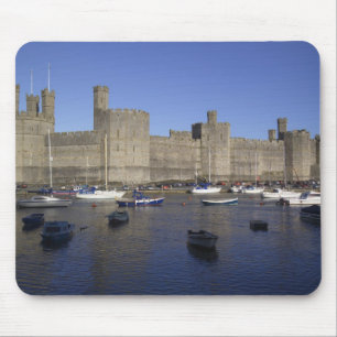 Tapis De Souris Château de Caernarfon, Gwynedd, Pays de Galles (RF