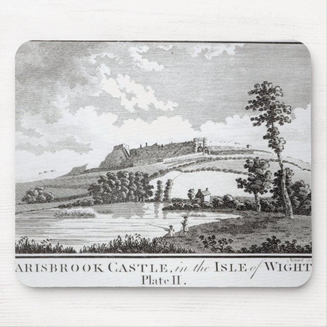 Tapis De Souris Château de Carisbrook, dans l'île du Wight (Devant)
