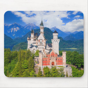 Tapis De Souris Château de Neuschwanstein Allemagne