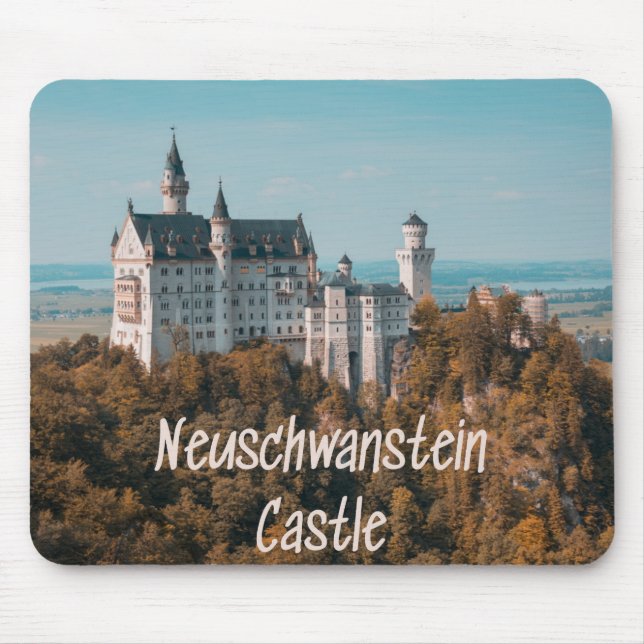 Tapis De Souris Château de Neuschwanstein Allemagne (Devant)