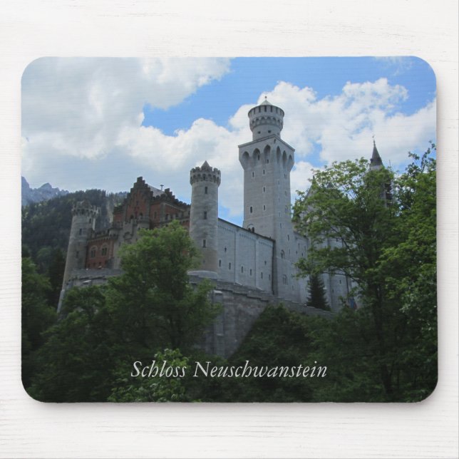 Tapis De Souris Château de Neuschwanstein - Allemagne (Devant)