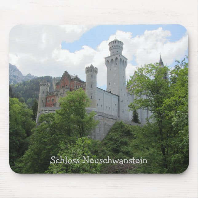 Tapis De Souris Château de Neuschwanstein - Allemagne (Devant)
