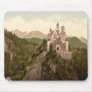 Tapis De Souris Château de Neuschwanstein, Bavière, Allemagne