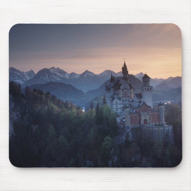 Tapis De Souris Château de Neuschwanstein, construit fin des année (Devant)
