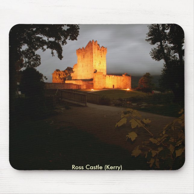 Tapis De Souris Château de Ross la nuit (Devant)