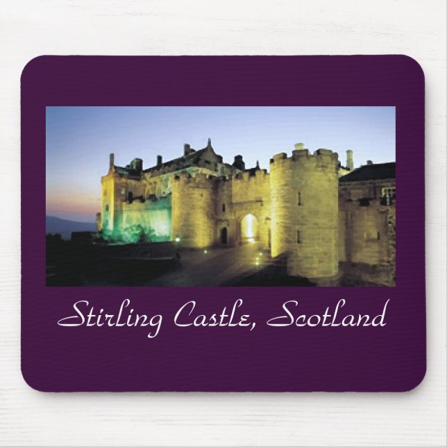 Tapis De Souris Château de Stirling à Dusk Mousepad (Devant)