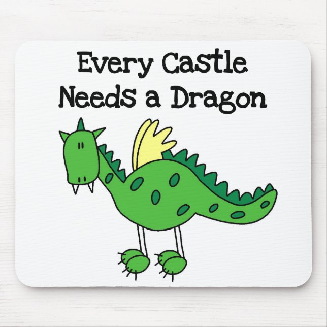 Tapis De Souris Château Dragon (Devant)