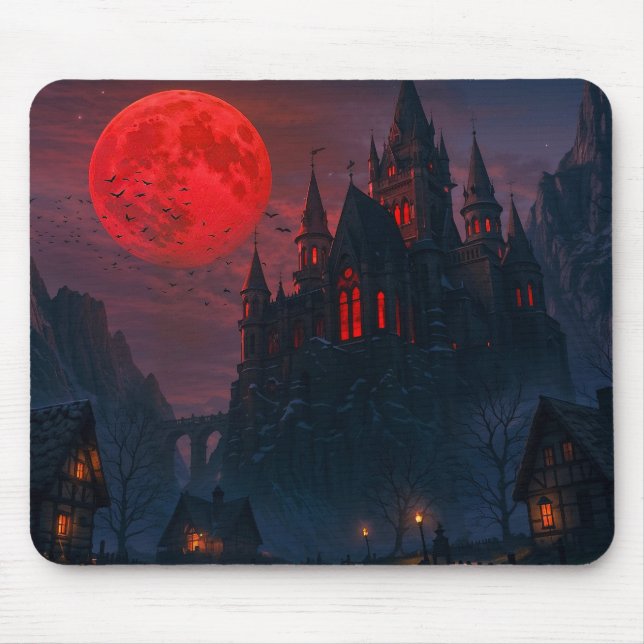 Tapis De Souris Château du Sang du Vampire (Devant)