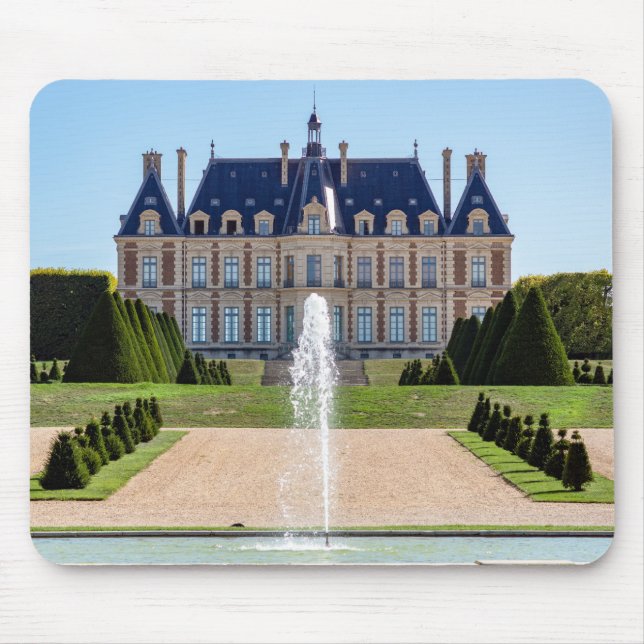 Tapis De Souris Château et parc de Sceaux en été - France (Devant)