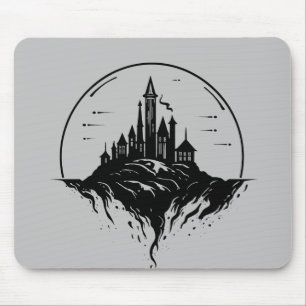 Tapis De Souris Château Forteresse Imaginaire Dream Vector Graphic