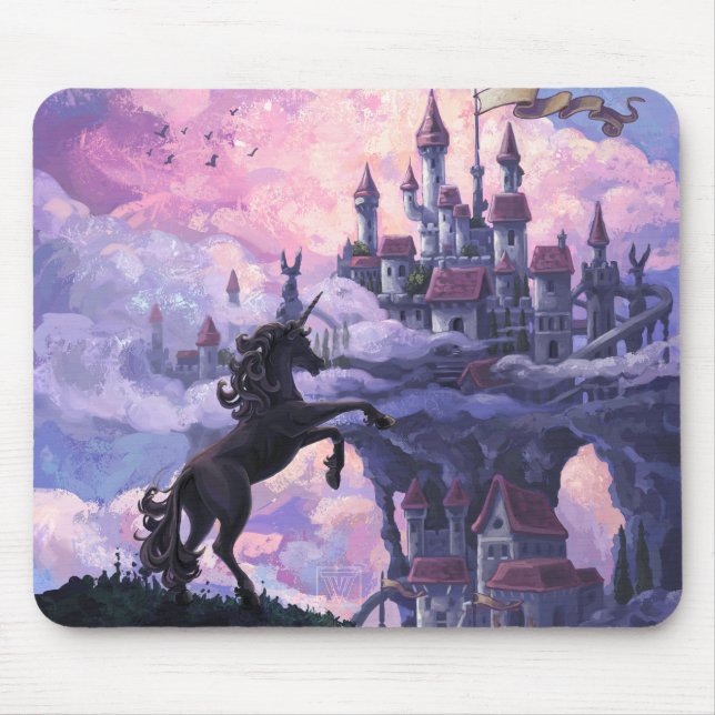 Tapis De Souris Château Licorne (Devant)