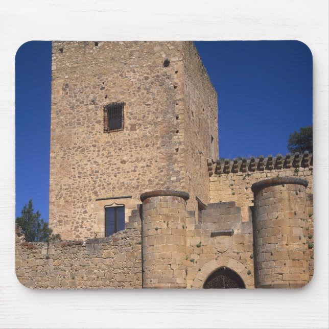 Tapis De Souris Château Pedraza, Castille-et-León, Espagne 2 (Devant)