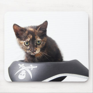 Tapis De Souris Chaton de pirate informatique