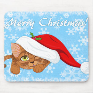 Tapis De Souris Chaton vacances