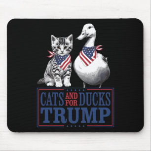 Tapis De Souris Chatons pour Trump Chats et Canards pour Trump Van
