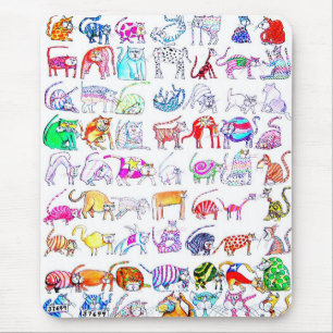 Tapis De Souris Chats