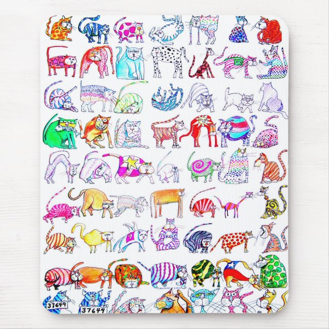 Tapis De Souris Chats (Devant)