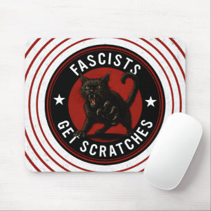 Tapis De Souris Chats contre les fascistes
