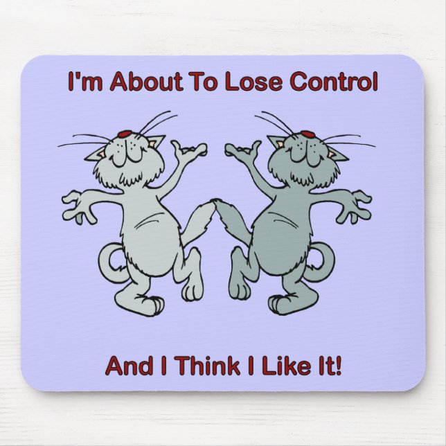 Tapis De Souris Chats de danse (Devant)