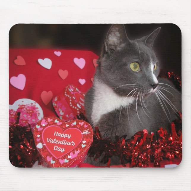 Tapis De Souris "Chats et baisers" (Devant)
