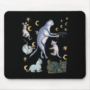 Tapis De Souris Chats médiévaux moches