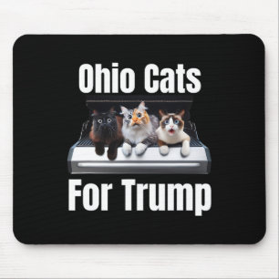Tapis De Souris Chats Ohio Pour Trump - Chat Politique Drôle