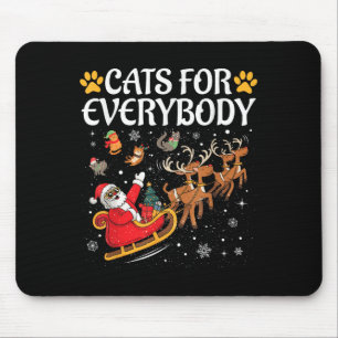 Tapis De Souris Chats Pour Tous Hommes Enfants Femmes Vilain Noël 