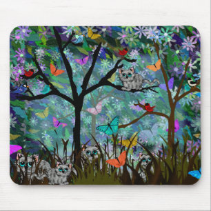 Tapis De Souris Chats sauvages