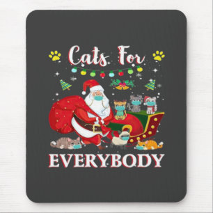 Tapis De Souris Chats Tous Noël