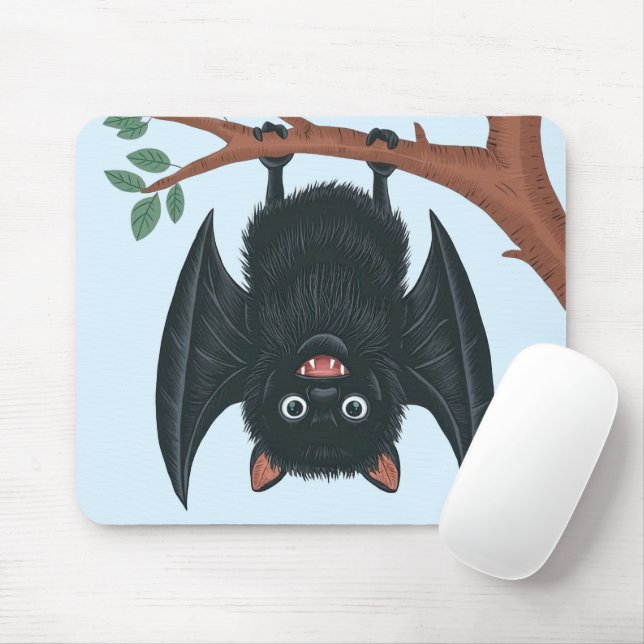 Tapis De Souris Chauffage de chauve-souris (Avec souris)