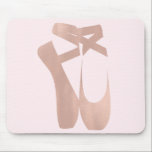 Tapis De Souris Chaussons de Ballet Rose Ballerina Rose Personnali<br><div class="desc">Panier de souris</div>