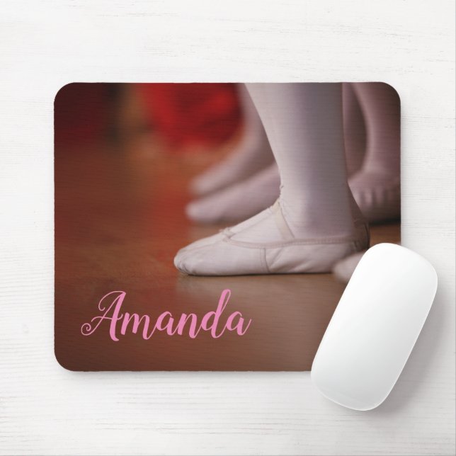 Tapis De Souris Chaussons de danseuse Ballerine (Avec souris)