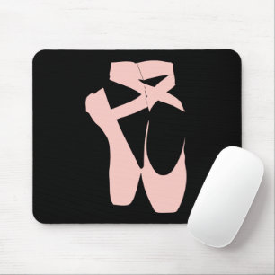 Tapis De Souris Chaussure de ballet rose danseur de ballet