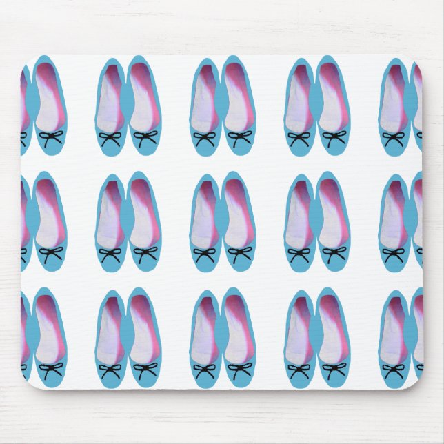 Tapis De Souris Chaussures bleues (Devant)