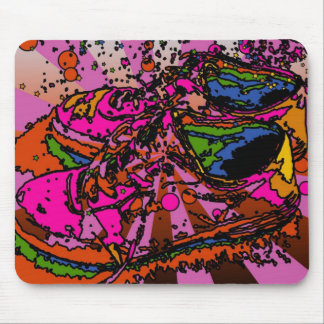 Tapis De Souris Chaussures psychédéliques Mousepad