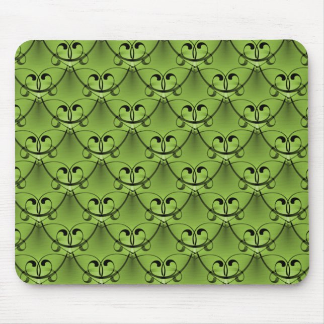 Tapis De Souris Chaux Vert classique Glam Mousepad (Devant)
