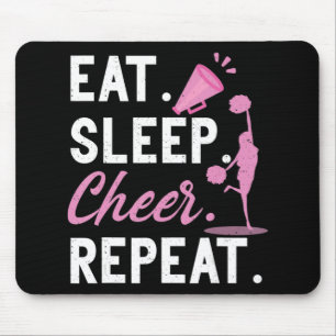 Tapis De Souris Cheerled Dance Pom-pom girl Filles Mangent Sleep C