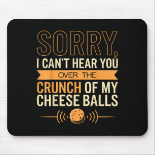 Tapis De Souris Cheese Loover ne peut pas vous entendre Fromage