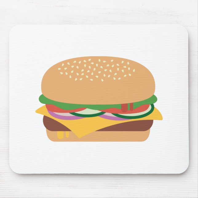 Tapis De Souris Cheeseburger (Devant)